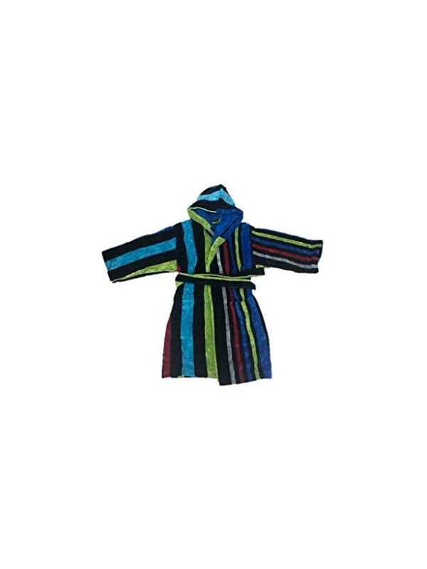 Accappatoio Bimbo in Spugna di Puro Cotone velur Art. Rainbow (4/6 Anni)