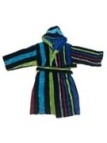 Accappatoio Bimbo in Spugna di Puro Cotone velur Art. Rainbow (4/6 Anni)