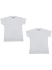 Liabel 2 t-Shirt Bimbo/Ragazzo Mezza Manica Puro Cotone Art. 03828/D25R Bianco