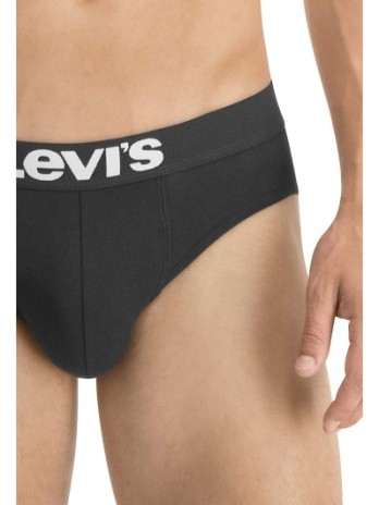 Levi's Levis Men Solid Basic Brief 2p Boxer a Pantaloncino (Pacco da 2) Uomo