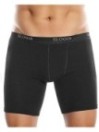 SLOGGI mod SHORT LONG nero uomo 96% cotone 4% lycra