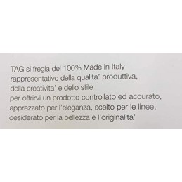 TAG HOUSE Tovaglia Puro Cotone di qualità Made in Italy Dis. Hansel Casette di Natele (Tonda 180 cm)