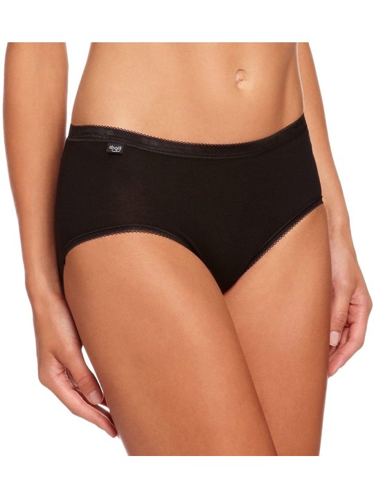 Sloggi Basic+ Slip Midi (Pacco da 4) Donna