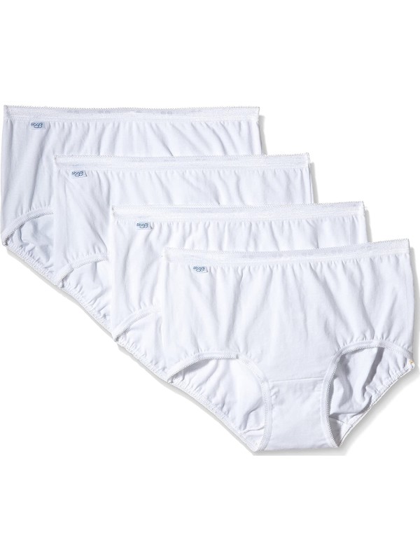 Sloggi Basic+ Slip Midi (Pacco da 4) Donna
