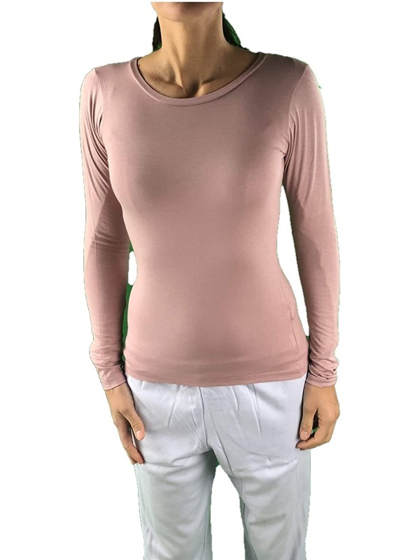 EMMEBIVI Maglia Donna Manica Lunga Girocollo Art 41694
