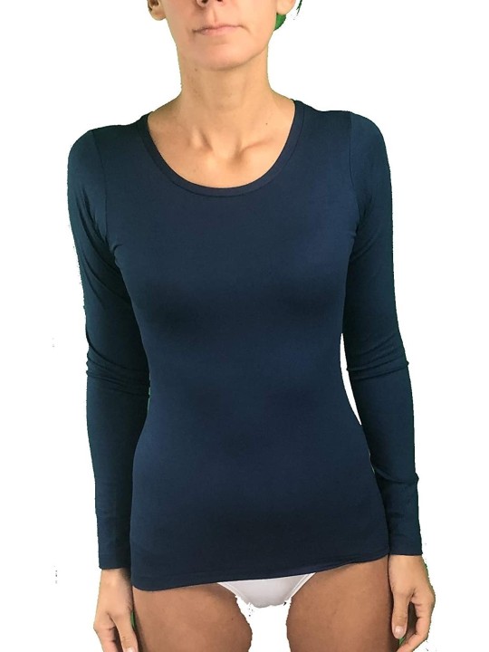 EMMEBIVI Maglia Donna Manica Lunga Girocollo Art 41694