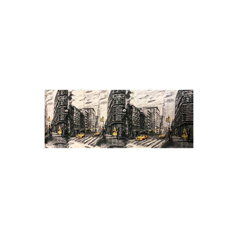 Suardi Tappeto con Antiscivolo Stampa Digitale Made in Italy (58 x 140 cm)