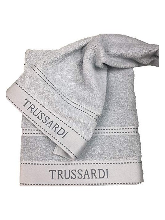 Trussardi Coppia Spugna Set 1+1 Viso e ospite