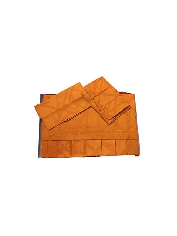 TAG HOUSE Tovaglia Rettangolare 170 x 270 cm con 12 tovaglioli in fiandra jacqard Made in Italy