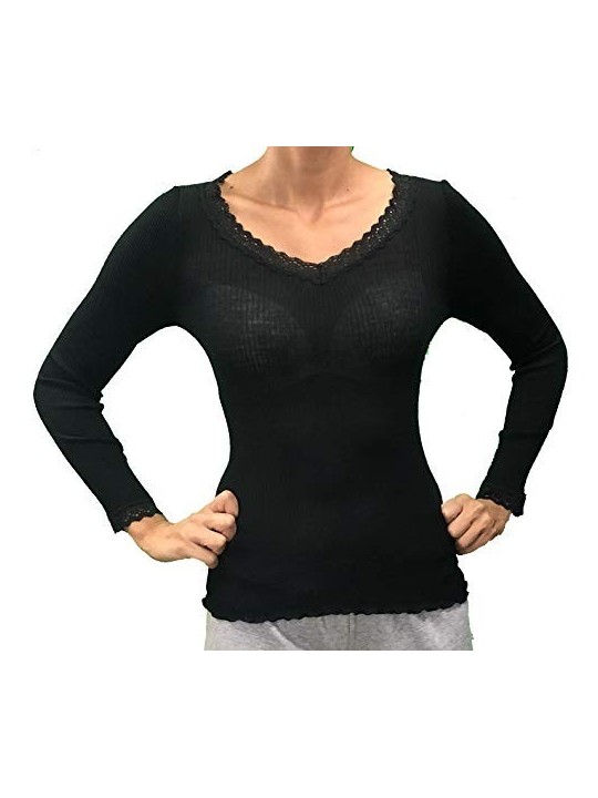 EMMEBIVI Maglia Manica Lunga Lana Seta Art. 91614