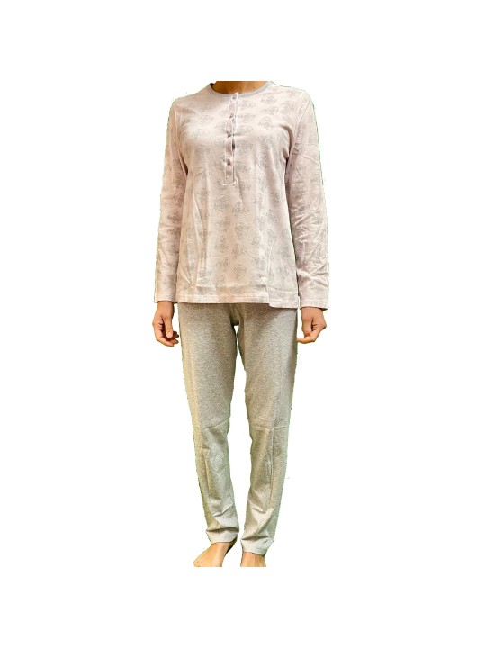 Linclalor Pigiama donna puro cotone art. 74043