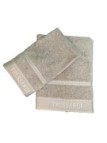 Trussardi Coppia Spugna Set 1+1 Viso e ospite
