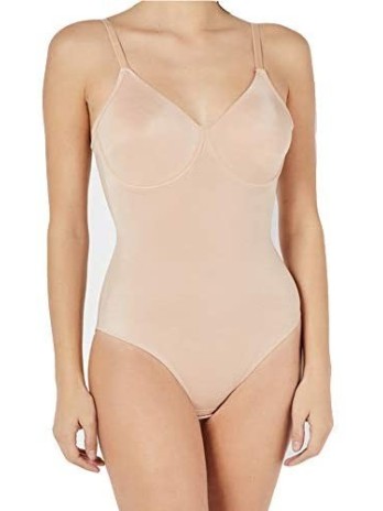 Liabel Body Rita: con Ferretto (Coppa C Morbida Preformata), Microfibra - Nudo, XL-6