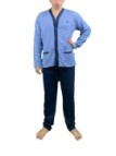 Bip Bip Pigiama uomo aperto davanti puro cotone art. 2585 Made in Italy