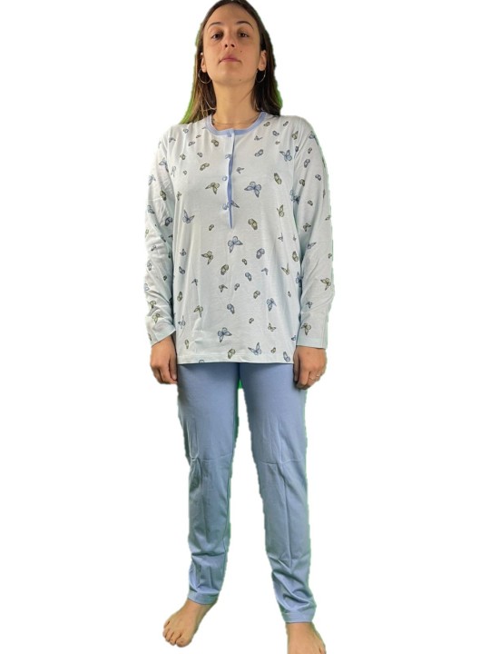 Linclalor pigiama donna in puro cotone art. 74085