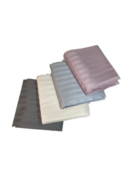 Zambaiti Parure copripiumino in raso di puro cotone jacquard art. Raso