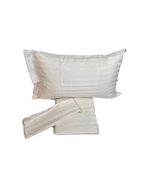 Zambaiti Parure copripiumino in raso di puro cotone jacquard art. Raso