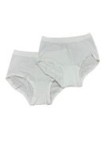 RAGNO 2 Slip Midi Effetto Invisibile in Cotone Colore Bianco TG 3