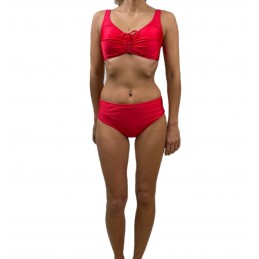 Regina Schrecker Bikini senza ferretto slip alto made in Italy art. 8212