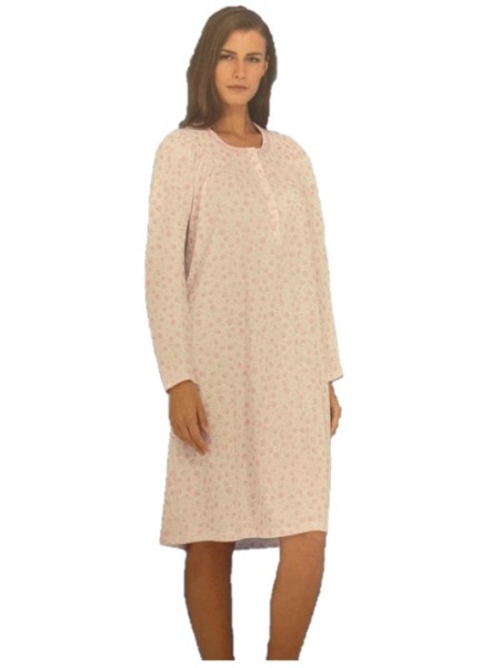 Linclalor Camicia da notte in puro cotone art. 74175
