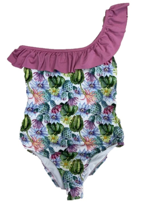Giada Marina Costume intero bimba monospalla made in Italy art. 728