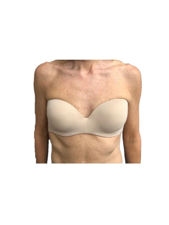 Lormar Reggiseno a fascia con coppe foderate art. 1904