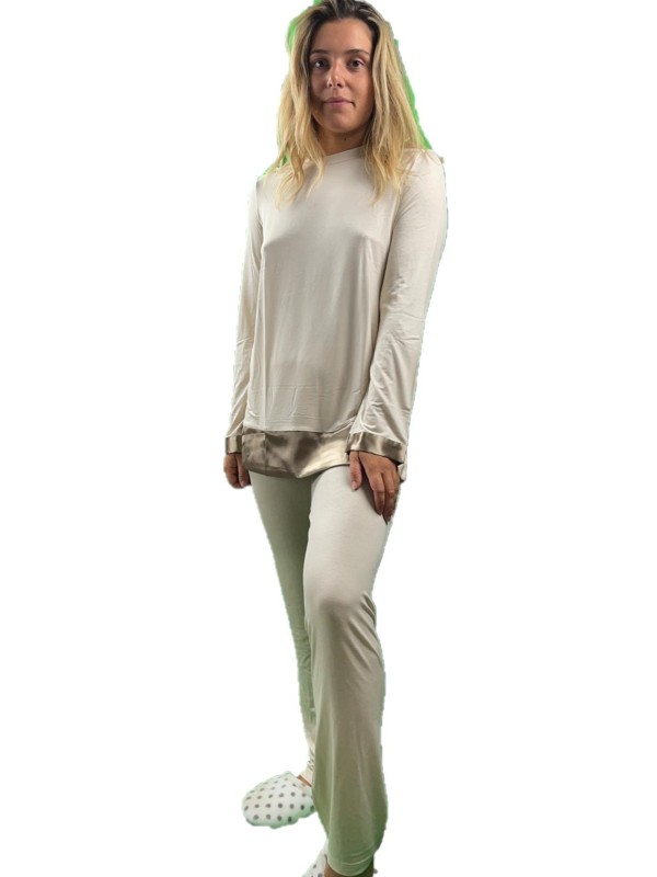 Bisbigli Pigiama donna in viscosa art. 02633