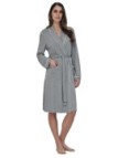 Linclalor Vestaglia donna in viscosa con collo sciallato art. 02622