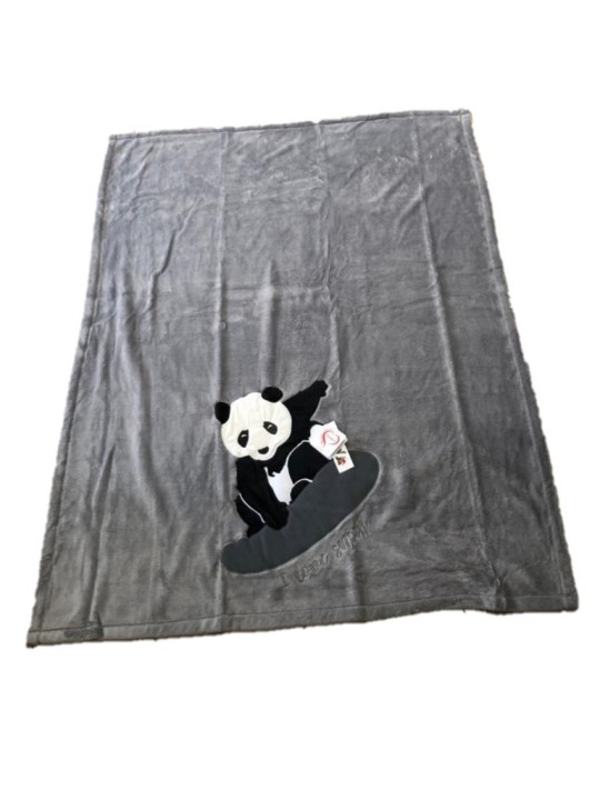 Daunex Plaid in morbido coral art. panda