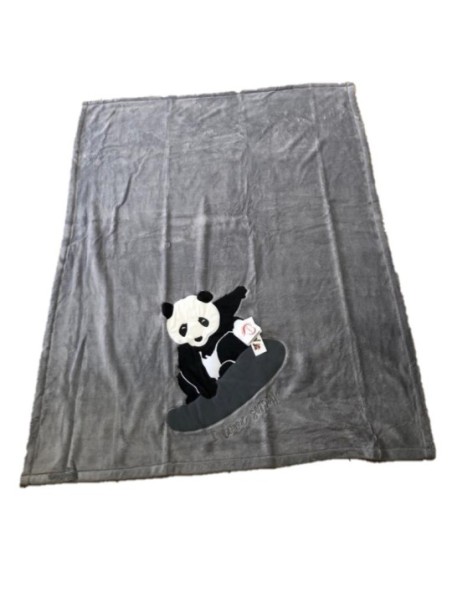 Daunex Plaid in morbido coral art. panda