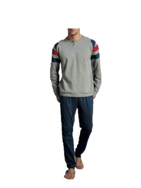 Ragno pigiama uomo cotone caldo art.  u355n1