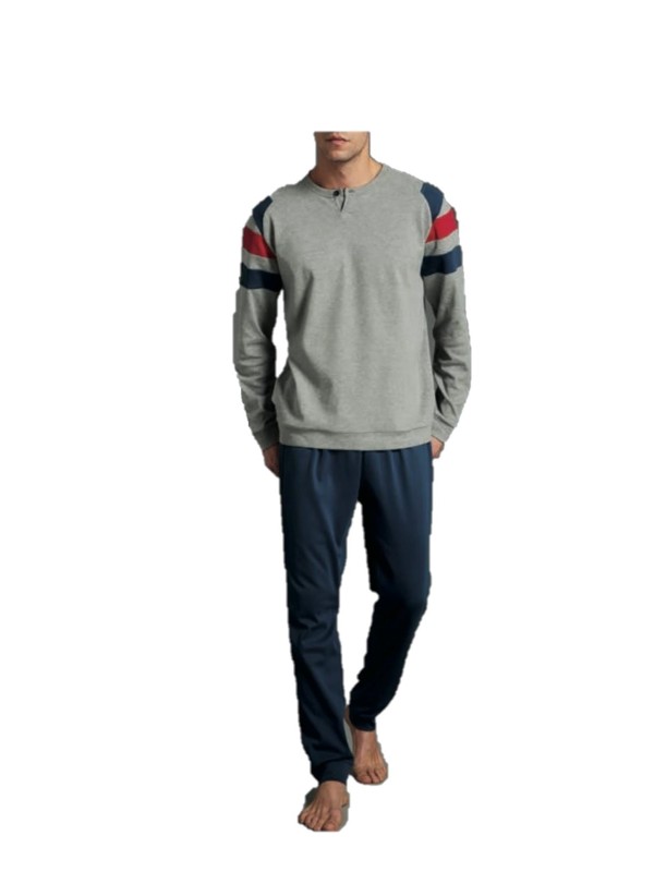 Ragno pigiama uomo cotone caldo art.  u355n1