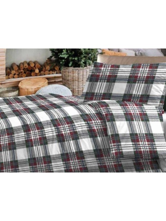 Zambaiti Parure copripiumino in puro cotone made in italy art. Kilt
