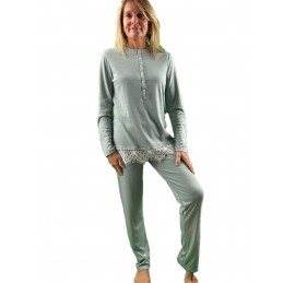 Bisbigli pigiama donna cotone modal art.91943