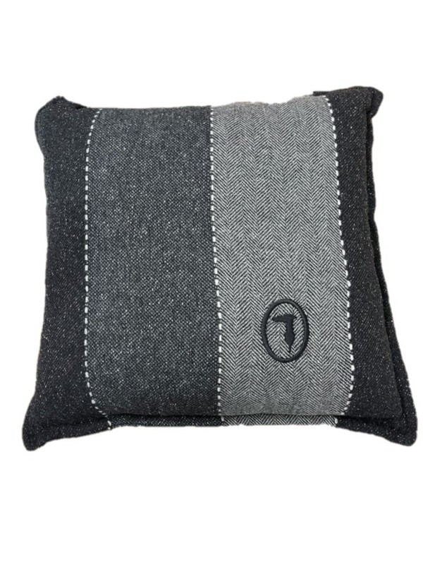 Trussardi Cuscino arredo in lana seta 40 x 40 cm made in Italy