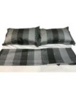 Trussardi Completo copripiumino matrimoniale in raso di puro cotone made in Italy art. New Tweed