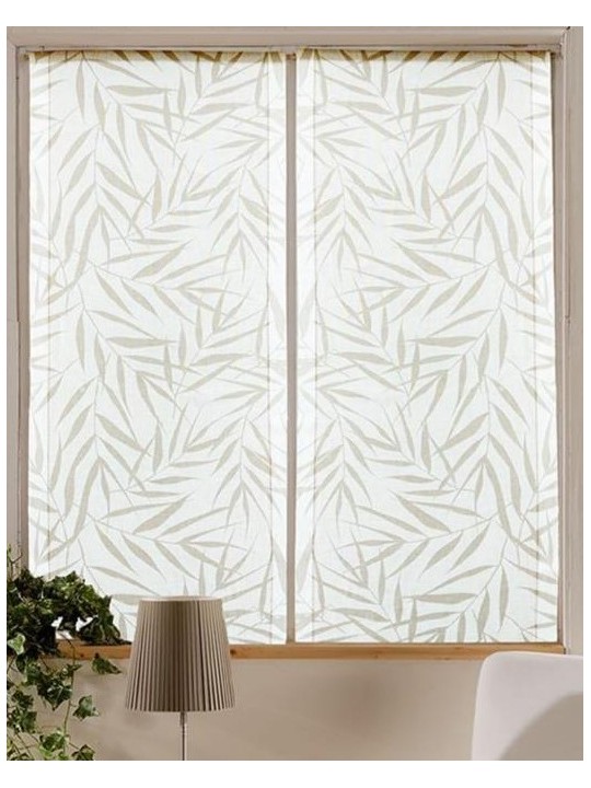 Tex-ind Coppia tende stampate per finestra o portafinestra made in Italy art. Mia