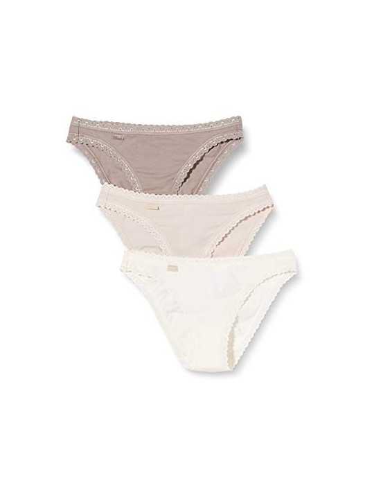 3 Slip tanga in cotone elasticizzato