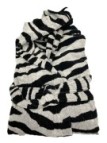 Roberto Cavalli Accappatoio in spugna di puro cotone art. Zeb black