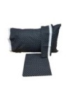 Cassera Parure copripiumino reversibile in percalle di puro cotone made in Italy art. 7101