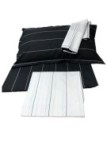Cassera Completo lenzuola in percalle di puro cotone, made in Italy