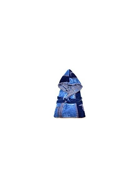 Trussardi Accappatoio unisex con cappuccio in spugna velur di cotone art. Milano