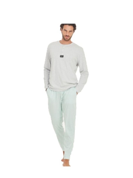 Ragno Pigiama uomo in puro cotone art. U477N1