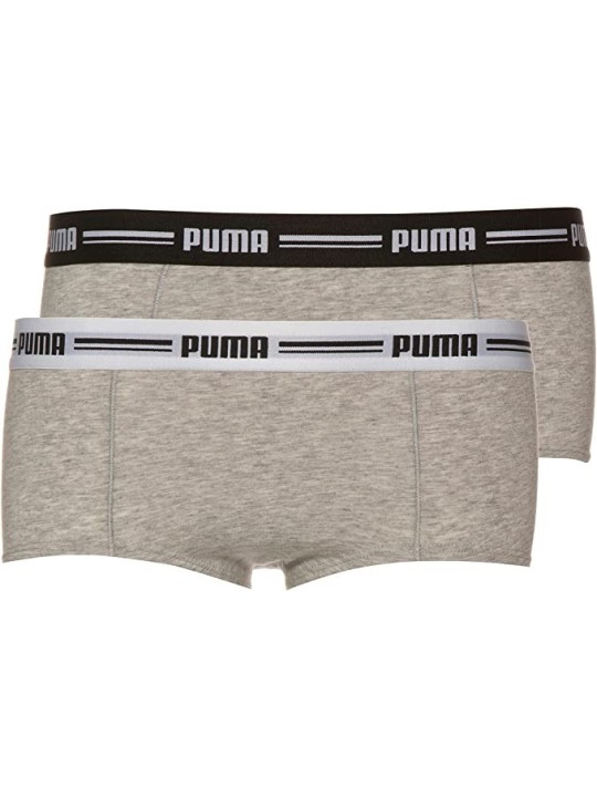 PUMA Mutandine Corte da Ragazzo (Pacco da 4) Donna