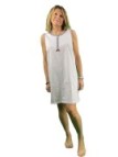Bisbigli Camicia da notte spalla larga in puro cotone stampata art. 74344