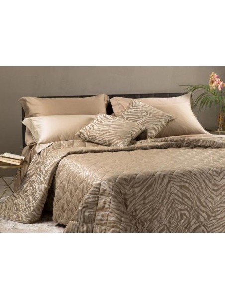 Caleffi Copriletto Primaverile in Raso Jacquard art. Tiki