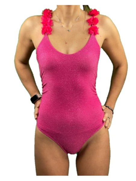 Summer Queen Costume intero glitter con coppe sfoderabili made in Italy art. SQ9022