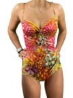 Summer Queen Costume intero con ferretto made in Italy art. SQ9121