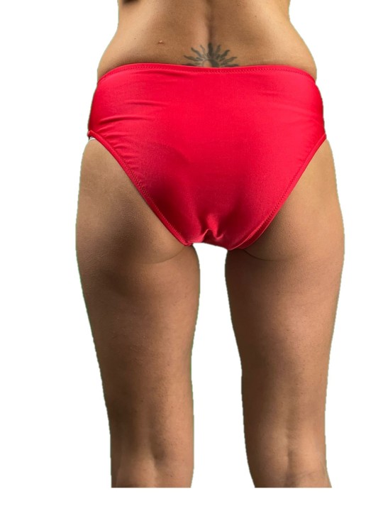 Regina Schrecker Bikini con ferretto coppa C e D slip alto made in Italy art. 8109