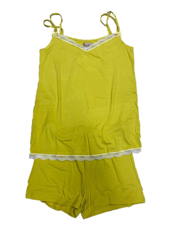 Bisbigli Pigiama donna in viscosa elasticizzata bretellina art. 02654